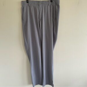 Under Armour Men's Showdown Vented Golf Pants Gray Size 36/34